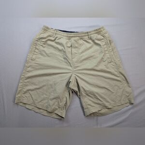 Birddogs Shorts Men L Khaki Built-In Liner 9" Inseam Stretch Golf Casual